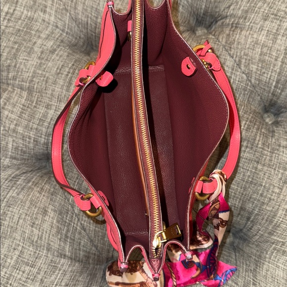 Coach Bag Tyler Carryall 28 Pink Small Tote - Picture 12 of 17